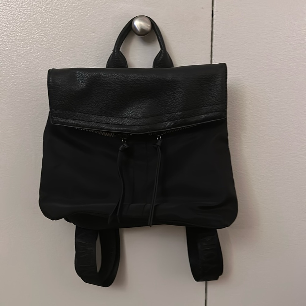 Black Mini Backpack